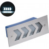 GloboStar WALLLIGHT-Arina ������� ��������� ������ Led 6W 720lm 120� Dc 24V ��������� IP67 �17 x �7 x �5.5cm ����� ����� 6000K - ���������� ������ - 3 Years Warranty - (90672)
