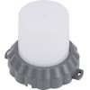GloboStar WALLLIGHT-Mona ��������� ������ - ������ Point Light Led 12W 1320lm 360� Dc 24V ��������� IP65 �13 x �12.5cm ����� ����� 3000K - ���� ������� - 3 Years Warranty - (90629)