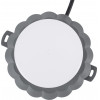 GloboStar WALLLIGHT-Mona ��������� ������ - ������ Point Light Led 12W 1320lm 360� Dc 24V ��������� IP65 �13 x �12.5cm ����� ����� 3000K - ���� ������� - 3 Years Warranty - (90629)