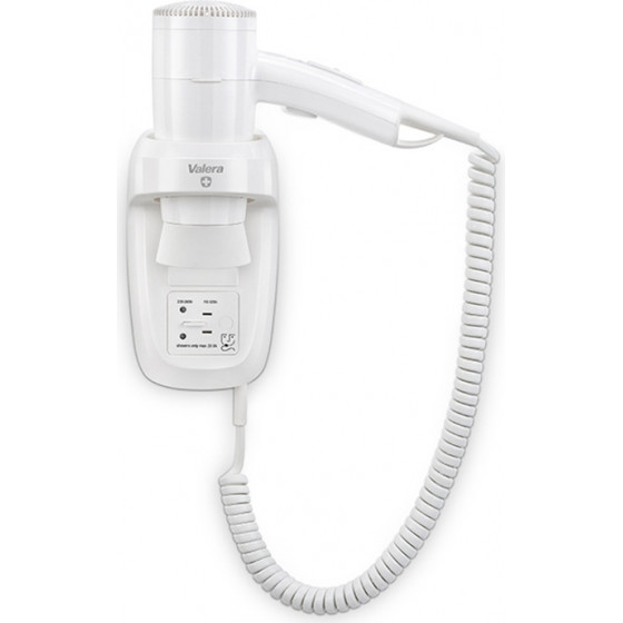 Valera Premium Smart 1600 Shaver WALL-Mounted Hairdryer With Holder And Shaver Socket 533.05/044.05