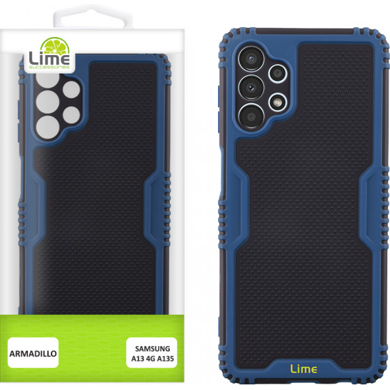 Lime ���� Samsung A13 4G A135 6.6'' Armadillo Full Camera Protection BLUE