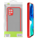 Lime ���� Xiaomi Mi 10 Lite 5G/ Mi 10 Lite YOUTH/ Mi 10 Lite Zoom 6.57'' Hardshell Fusion Full Camera Protection Red With Black K
