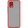Lime ���� Xiaomi Mi 10 Lite 5G/ Mi 10 Lite YOUTH/ Mi 10 Lite Zoom 6.57'' Hardshell Fusion Full Camera Protection Red With Black K