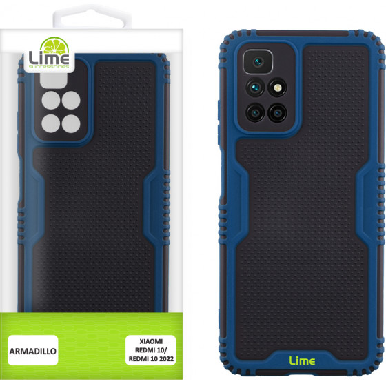 Lime ���� Xiaomi Redmi 10/Redmi 10 2022 6.5'' Armadillo Full Camera Protection BLUE