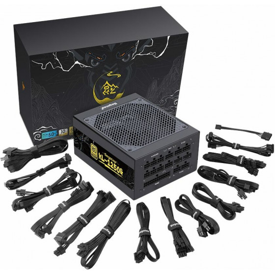 Segotep KL-1250G Kunlun 80 Plus Gold Certified Full Modular A-Pfc Silent With Pcie 5.0 Connector - (313011004710)