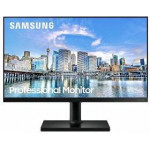 Samsung Monitor Ips , 24'', 16:9, 250 CD/M2, 1000:1, 5MS, 1920x1080, 75HZ, SPEAKERS(1Wx2), FREESYNC, Usb HUB, TILT, PIVOT, SWIVEL, 3YW. - (LF24T450FZUXEN)