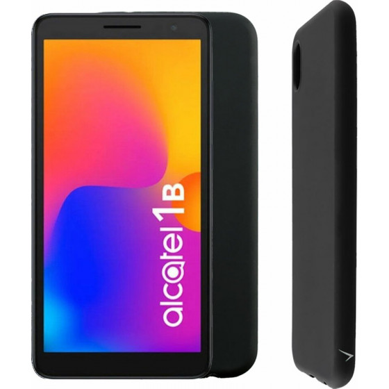 Volte-Tel ���� Alcatel 1B 2022 5031G 5.5'' Silicon Tpu Camera Guard BLACK - (5205308310782)