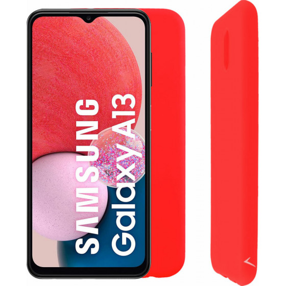 Volte-Tel ���� Samsung A13 4G A135 6.6'' Silicon Tpu Full Camera Protection RED - (5205308310867)
