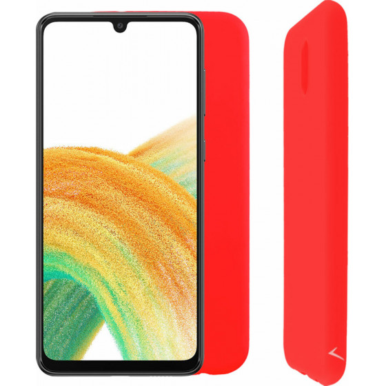 Volte-Tel ���� Samsung A33 5G A336 6.4'' Silicon Tpu Full Camera Protection RED - (5205308310942)
