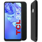 Volte-Tel ���� Tcl 305/306/30E/30SE 6.52'' Silicon Tpu Camera Guard BLACK - (5205308311062)