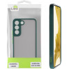 Lime ���� Samsung S22 5G S901 6.1'' Hardshell Fusion Full Camera Protection Green With Yellow KEYS