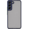 Lime ���� Samsung S22 Plus 5G S906 6.6'' Hardshell Fusion Full Camera Protection Blue With Yellow KEYS