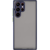 Lime ���� Samsung S22 Ultra 5G S908 6.8'' Hardshell Fusion Full Camera Protection Blue With Yellow KEYS