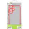 Lime ���� Samsung S22 Ultra 5G S908 6.8'' Hardshell Fusion Full Camera Protection Red With Black KEYS