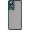Lime ���� Xiaomi 12 Pro 6.73'' Hardshell Fusion Full Camera Protection Green With Yellow KEYS