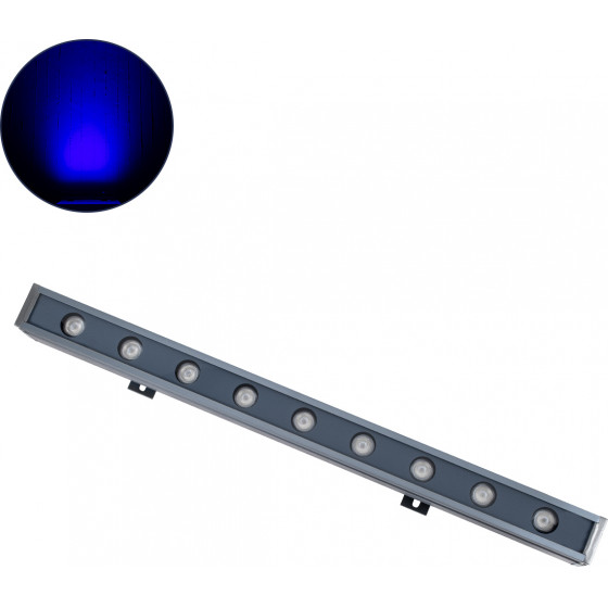 GloboStar WASHER-Naia ����� �������� Wall Washer Led 9W 900lm 30� Dc 24V ��������� IP65 �50 x �4 x �5cm ���� - ���� ������� - 3 Years Warranty - (90175)
