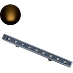 GloboStar WASHER-Naia ����� �������� Wall Washer Led 9W 990lm 30� Dc 24V ��������� IP65 �50 x �4 x �5cm ����� ����� 2700� - ���� ������� - 3 Years Warranty - (90172)