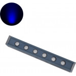 GloboStar WASHER-Vaia ����� �������� Wall Washer Led 6W 600lm 30� Dc 24V ��������� IP65 �30 x �4 x �5cm ���� - ���� ������� - 3 Years Warranty - (90182)