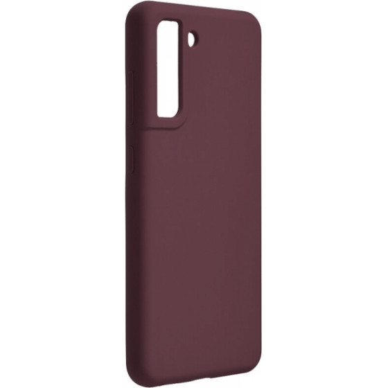 Senso Liquid Samsung S21 Fe Burgundy Backcover - (SELISAMS21FEBU)