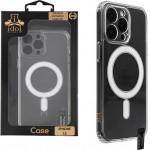 Idol 1991 ���� Iphone 12 6.1'' Magsafe Antishock Clear Air Back Cover Tpu Full Camera Protection ������� - (5205308313899)