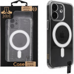 Idol 1991 ���� Iphone 12 Mini 5.4'' Magsafe Antishock Clear Air Back Cover Tpu Full Camera Protection ������� - (5205308313967)