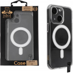Idol 1991 ���� Iphone 13 6.1'' Magsafe Antishock Clear Air Back Cover Tpu Full Camera Protection ������� - (5205308313936)