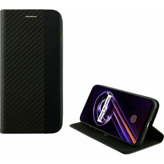 Idol 1991 ���� Realme 9 Pro 5G 6.6'' Elite ANTI-Rfid Book Stand BLACK - (5205308313141)