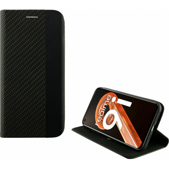 Idol 1991 ���� Realme 9i 6.6'' Elite ANTI-Rfid Book Stand BLACK - (5205308313165)