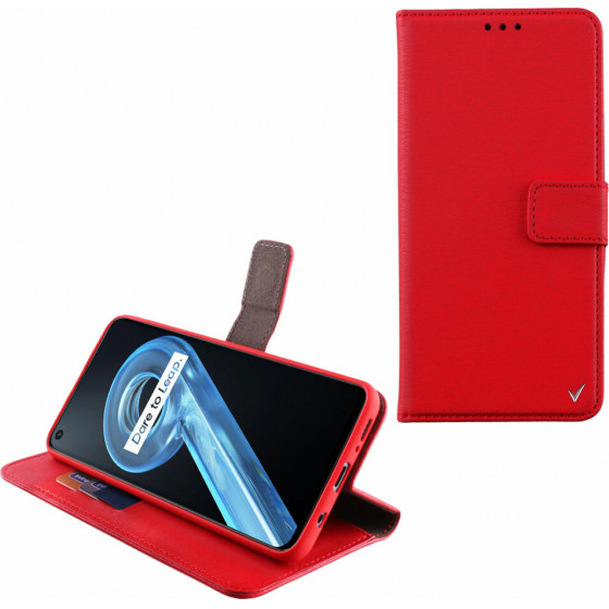 Volte-Tel ���� Realme 9i 6.6'' Allure Magnet Book Stand Clip RED - (5205308312908)