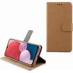 Volte-Tel ���� Samsung A13 4G A135 6.6'' Allure Magnet Book Stand Clip Full Camera Protection GOLD - (5205308312953)