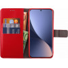 Volte-Tel ���� Xiaomi 12 Pro 6.73'' Allure Magnet Book Stand Clip RED - (5205308313042)