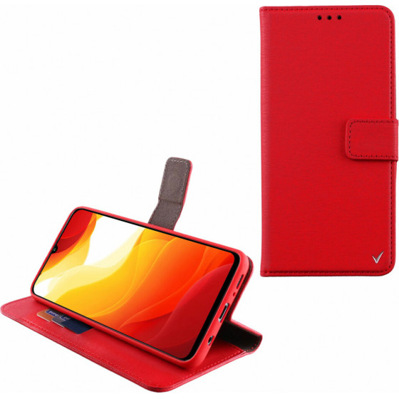 Volte-Tel ���� Xiaomi Mi 10 Lite 5G/ Mi 10 Lite YOUTH/ Mi 10 Lite Zoom 6.57'' Allure Magnet Book Stand Clip RED - (5205308313073)