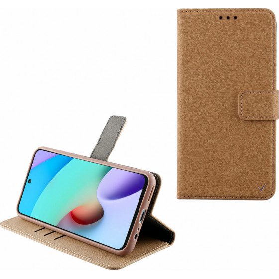 Volte-Tel ���� Xiaomi Redmi 10/Redmi 10 2022 6.5'' Allure Magnet Book Stand Clip GOLD - (5205308313097)