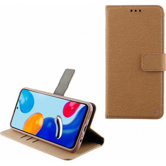 Volte-Tel ���� Xiaomi Redmi Note 11/Redmi Note 11S 6.43'' Allure Magnet Book Stand Clip GOLD - (5205308313127)