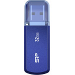 Silicon Power Usb Flash Drive Helios 202, 32GB, Usb 3.2, ���� - (SP032GBUF3202V1B)