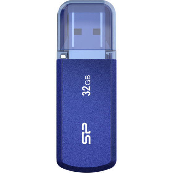Silicon Power Usb Flash Drive Helios 202, 32GB, Usb 3.2, ���� - (SP032GBUF3202V1B)