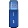 Silicon Power Usb Flash Drive Helios 202, 64GB, Usb 3.2, ���� - (SP064GBUF3202V1B)