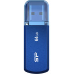 Silicon Power Usb Flash Drive Helios 202, 64GB, Usb 3.2, ���� - (SP064GBUF3202V1B)