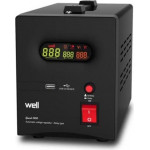 Well AVR-1500VA ������� �� Usb ����� Guard Lcd Display Black AVR-REL-GUARD1500-WL