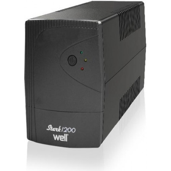 Well Ups 1200VA Line Interactive UPS-LINT-STARK1200-WL