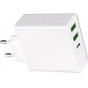 Axred Pd Charger Usb 1xTYPE-C 2xTYPE-A 65W - (AX65W)