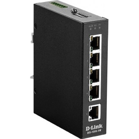 Dlink D-Link Industrial Switch 5POrt Gbit - (DIS-100G-5W)