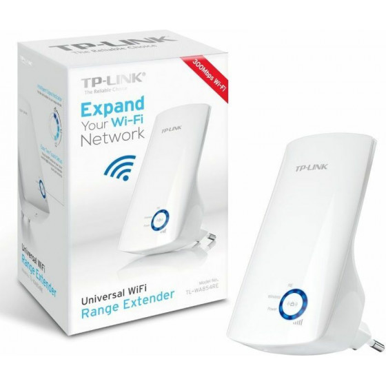 TP-Link 300MBps Universal Wireless N Range Extender, Ver. 4.0 - (TL-WA854RE)