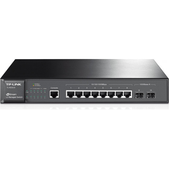 TP-Link Jetstream L2+ Managed Switch 8-Port Gigabit, Ver. 3.0 - (TL-SG3210)