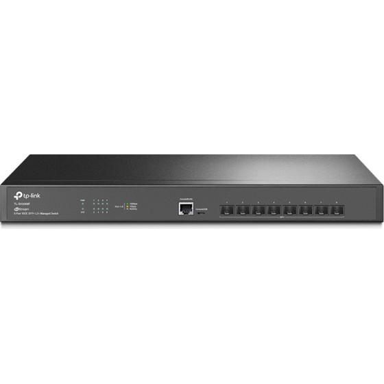 TP-Link L2+ Managed Switch 8-Ports 10GBps SFP+, Ver. 1.0 - (TL-SX3008F)
