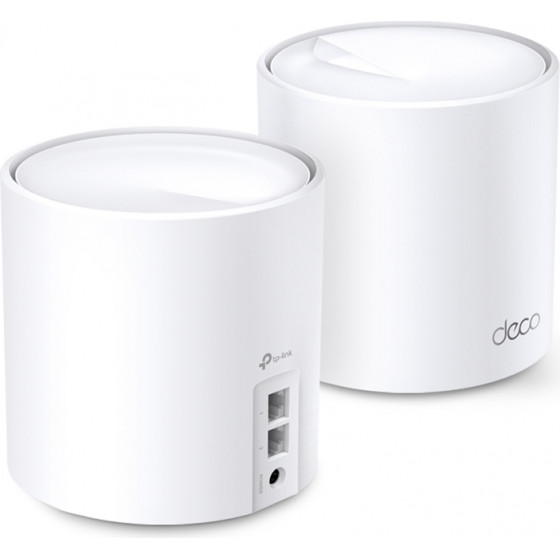 TP-Link Mesh Wifi 6 Access Point Deco X20, AX1800 Dual Band, 2���, V.2.0 - (DECO-X20-2PACK)