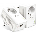 TP-Link Powerline Kit TL-PA7017P, Passthrough, AV1000 Gigabit, Ver. 4.0 - (TL-PA7017P-KIT)