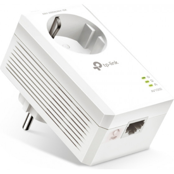 TP-Link Powerline Passthrough, AV1000 Gigabit, Ver. 4.0 - (TL-PA7017P)