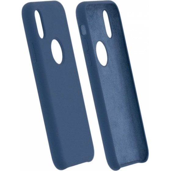 Senso Smooth Iphone X Xs Blue Backcover (With hole) - (SENSMPIPXBL)