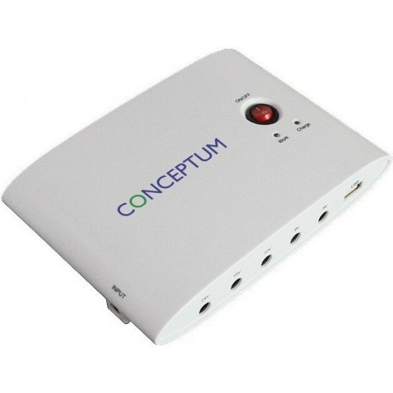 Conceptum Mrcable Mini Ups 24WAtt - ����� - CMU004 5V/9V/12V/15V/24V Conceptum - (MRCABLEMU4)